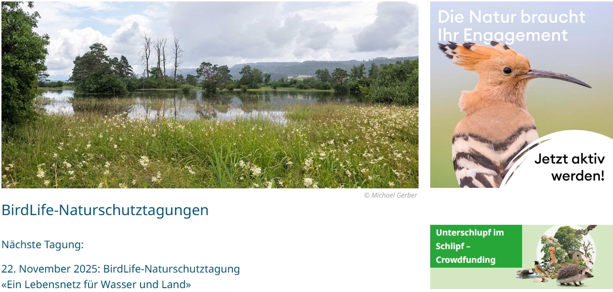 Naturschutztagung Windisch
